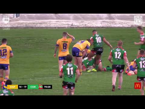 2019 IDRL 1st Grade Round 2 Highlights - Dapto Canaries vs Corrimal Cougars