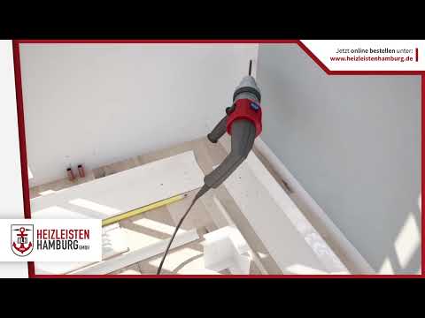 Funktion, Montage und Vorteile der Sockelheizleiste