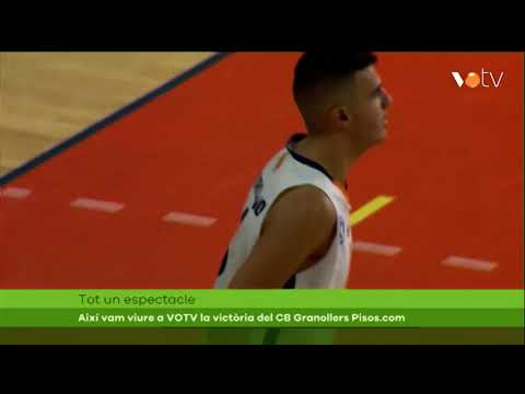 VOTV- Així vam viure a VOTV la victòria del CB Granollers Pisos.com