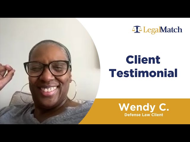 Defense Law Client: Find a Lawyer Online – Wendy C. Found Exceptional Defense Representation - Thumbnail