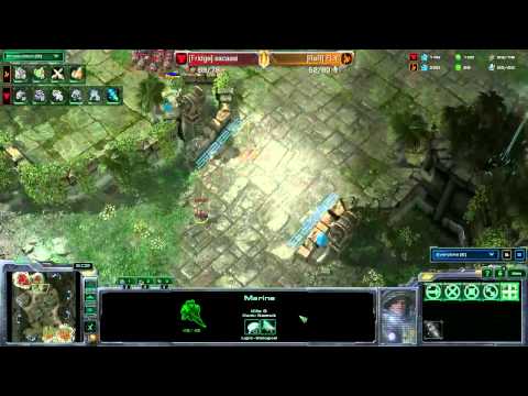 Starcraft 2 HotS Life Cast #01: Rar Vs. Friedge (CW) {Master} [German/1080p]