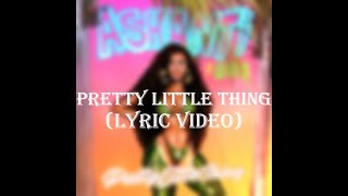 Ashanti ft. Afro B - Pretty Little Thing (Lyric Video)