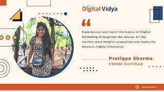 Best Digital Marketing Course in Mumbai - Review by Pratigya Sharma.