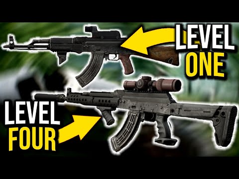 AKM Builds In 4 Levels Of Difficulty - Escape From Tarkov!