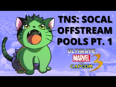 UMvC3 TNS Socal Offstream pools PART 1 Ultimate Marvel vs Capcom 3