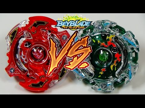 Beyblade Burst BATTLE!! Storm Spriggan K.U. vs Kaiser Kerbeus L.P. ベイブレードバースト
