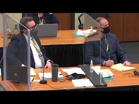 警告--圖片內容。法官允許在Chauvin審判中提出三級謀殺指控 (WARNING - GRAPHIC CONTENT: Judge allows third-degree murder charge in Chauvin trial)