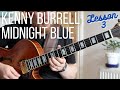 HOW TO EASILY use the ALTERED SCALE in a BLUES // Kenny Burrell MIDNIGHT BLUE // Part 3