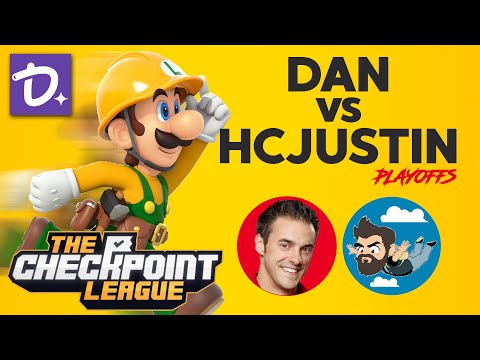 Super Mario Maker 2 Checkpoint League! - Playoffs: Dan vs HCJustin