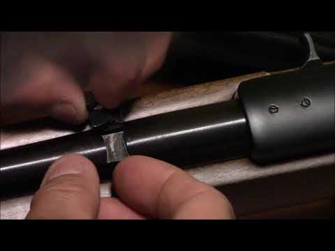 Replacing the rear sight on a 10/22