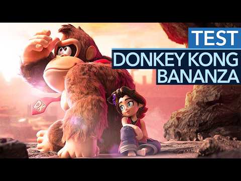 Die Switch 2 hat ihren ersten richtigen Super-Hit! - Donkey Kong Bananza im Test / Review
