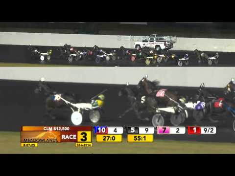 Meadowlands December 6, 2014 - Race 3 - Whittaker