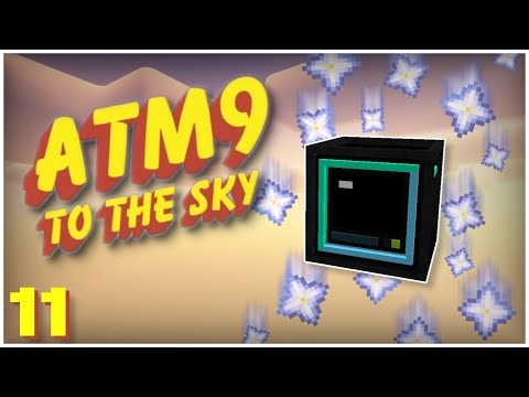 Minecraft ATM9: To The Sky - Ep 11 - Digital Nether Stars!