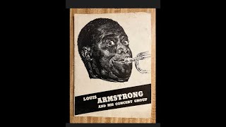 "Whispering" Louis Armstrong All Stars March 1949 Hollywood Empire Los Angeles