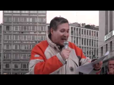 3di3 Un indignato come me: Ezio Marano - intervento a Milano.flv
