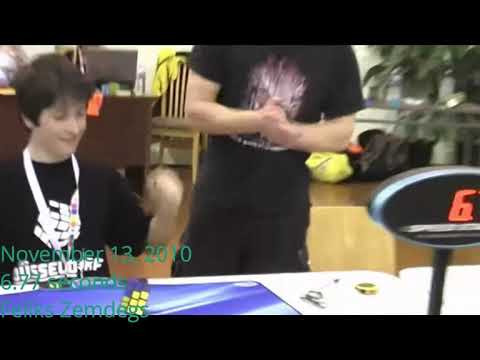 Evolution of Rubik's Cube World Records 1982-April 2020