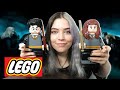 Building GIANT LEGO Figures Of Harry And Hermione