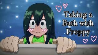 ASMR  Taking a Bath & Sleeping with Froppy ✨