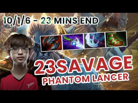 23savage Phantom Lancer Gameplay - Dota 2 Patch 7.31b Full Gameplay