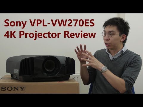 Sony VPL-VW270ES (VW295ES) 4K Projector Review