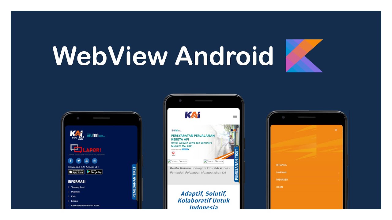NGODING ANDROID - MEMBUAT APLIKASI WEBVIEW SIMPEL DAN ELEGAN  [Kotlin]