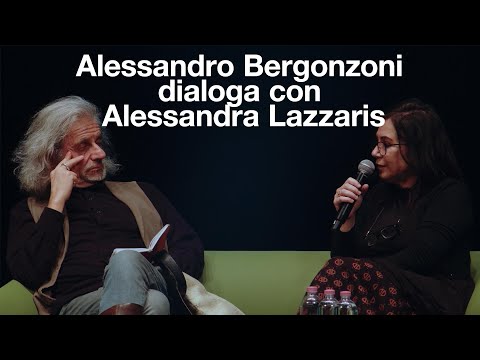 Alessandro Bergonzoni dialoga con Alessandra Lazzaris CONFINI MEJE BORDERS