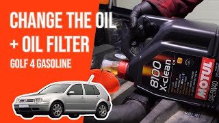 Youtube thumbnail of video "Change the oil and the oil filter GOLF 4 1.4 16V 🛢"