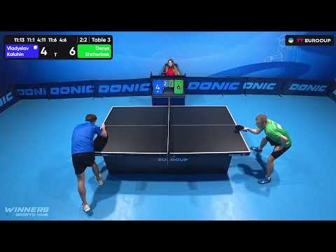 09:30 Vladyslav Kaluhin - Denys Shcherbak 04.10.2023 TT Euro.Cup Ukraine Star. TABLE 3
