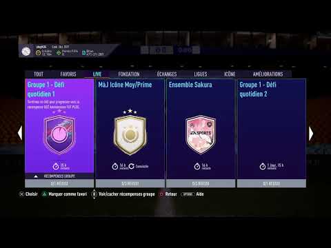 FIFA21 SBC / DCE - GROUPE 1 DÉFI QUOTIDIEN 1 ET 2 - SOLUTION PAS CHER