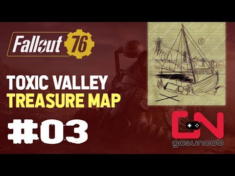 Fallout 76 - Toxic Valley Treasure Map #03 Location