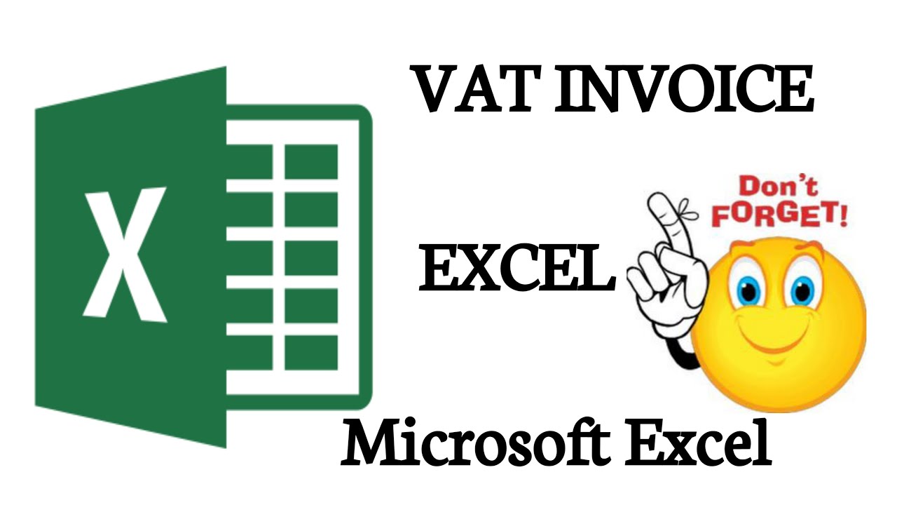 How to make cash bill Invoice format in Excel Vat Bill Model Design