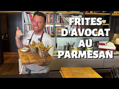 RECETTE DE NORBERT : LES FRITES D'AVOCAT AU PARMESAN