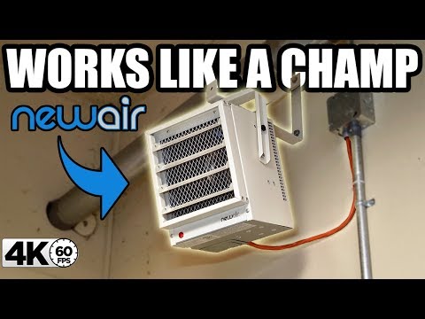 NewAir Electric Garage Heater, 500 Sq Ft Ceiling Mount | Free Shipping –  Newair