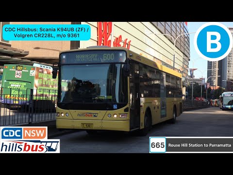 CDC Hillsbus: Scania K94UB (ZF Kickdown) / Volgren CR228L, m/o 9361