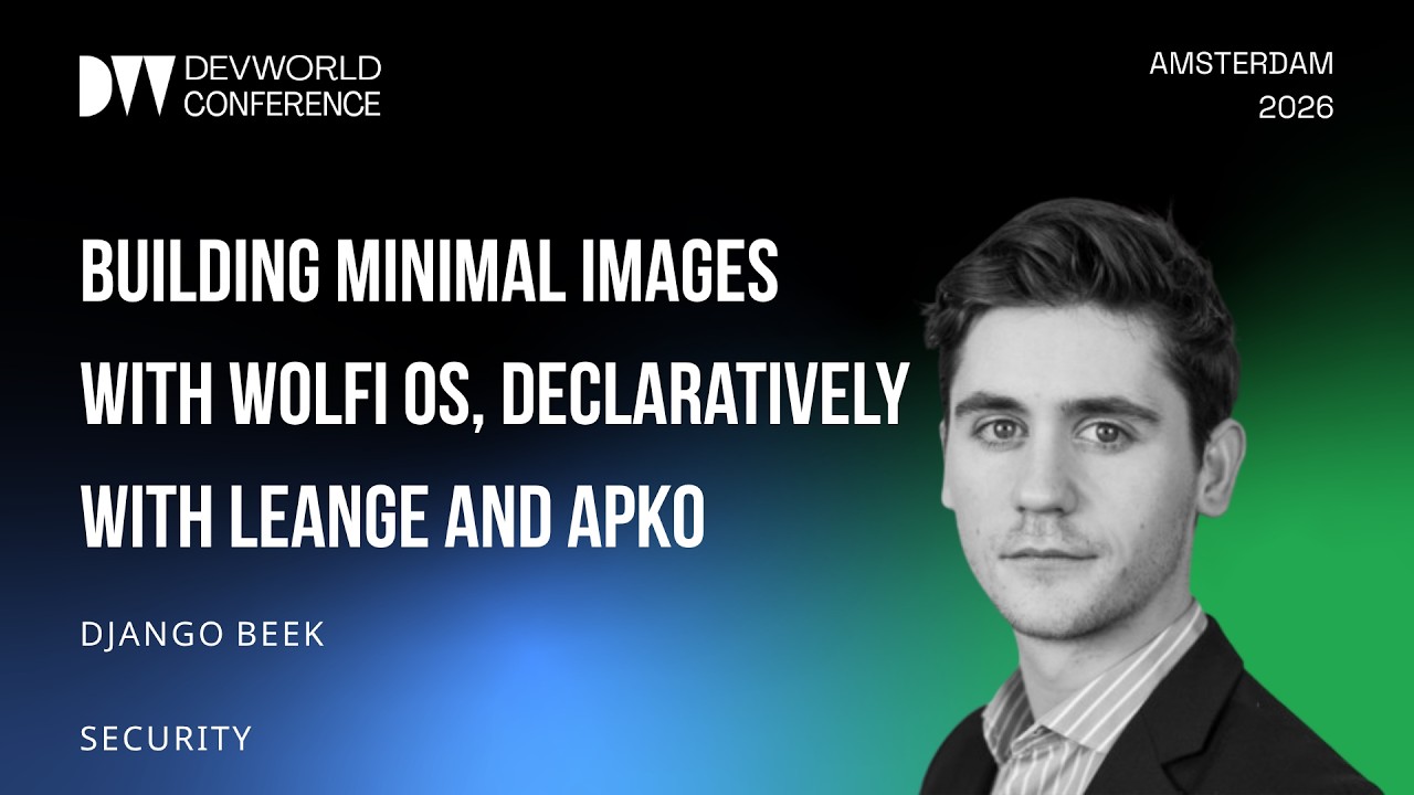 Django Beek - Building minimal images with Wolfi OS, declaratively with melange and apko