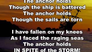 THE ANCHOR HOLDS orchestra lyrics JEK