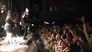 Frost Despair   backstage Cradle of Filth Open Act