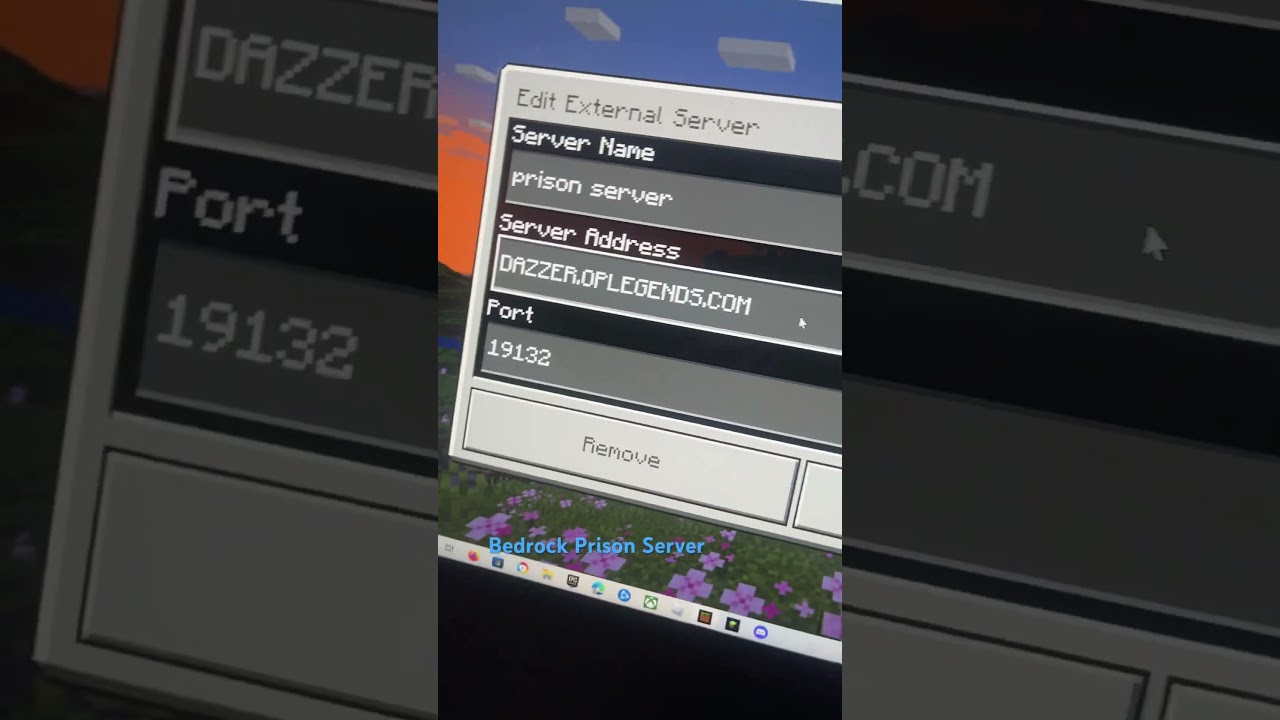 Bedrock Prison Server