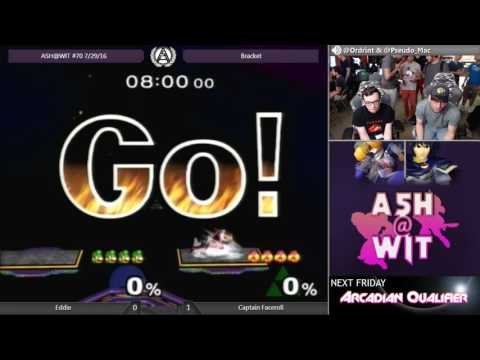 IX | Captain Faceroll (Sheik) vs Eddie (Marth, Doc) - ASH@WIT #70 Melee Winner's Bracket