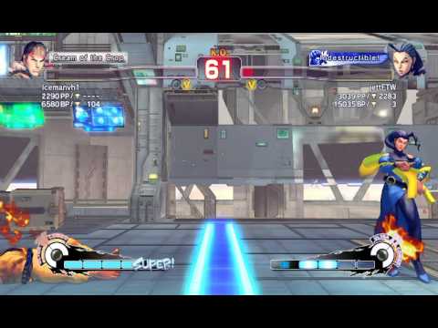 Ultra Street Fighter IV battle: Ryu (Icemanvh1) vs Rose (jettFTW)