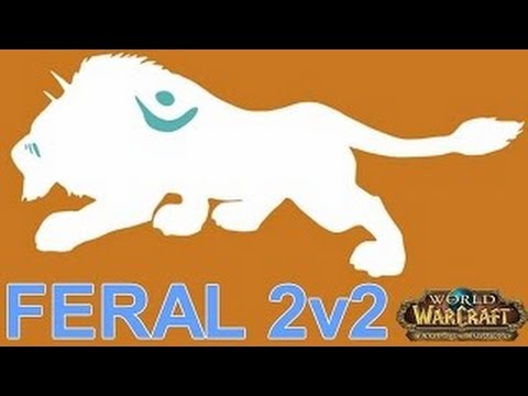 WoW WOD 6.1.2 Feral FT Fire Mage Arenas