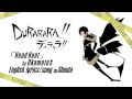 Durarara!!x2 shou OP English Cover "Head Hunt ...