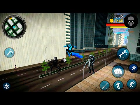 Blue Ninja : Superhero Game ✔️ New Levels Walkthrough Gameplay For Android Video Game - Let's Play