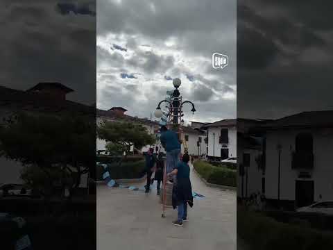 Chachapoyas: Embanderamiento por la Virgen Asunta