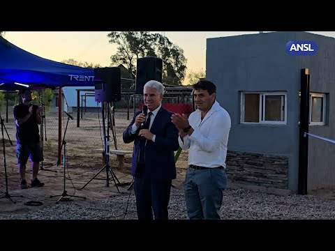 Claudio Poggi, gobernador de San Luis - Alto Pencoso