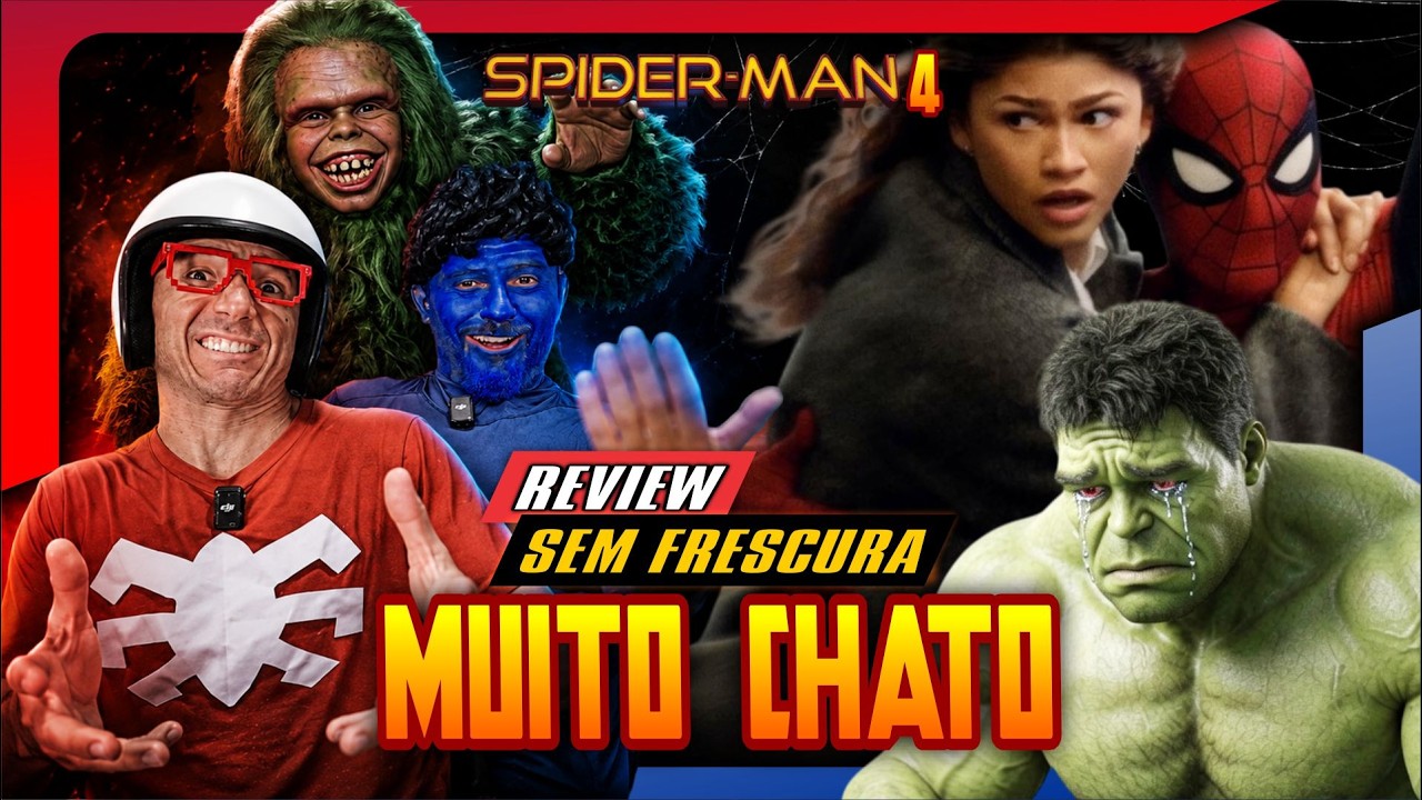 É MUITO CHATO E LENTO! 😴 REVIEW DE SPIDER-MAN: UM NOVO DIA + RICARDO DE HULK!