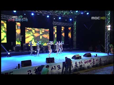 120804 2012 고창 구시포 해변콘서트 나인뮤지스(9Muses) - Ticket
