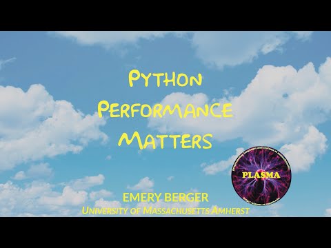Python Performance Matters: Emery Berger | Adobe Tech Summit 2022