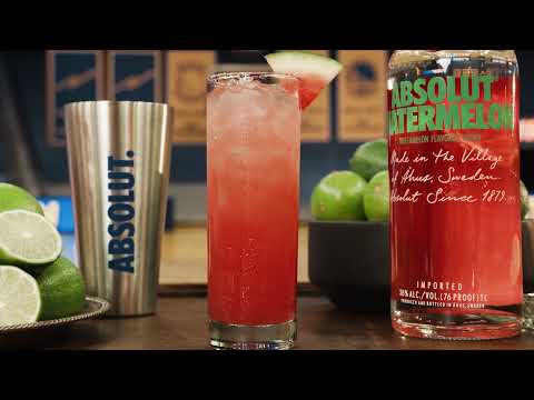 Raise the Bar: Absolut Watermelon Vodkarita