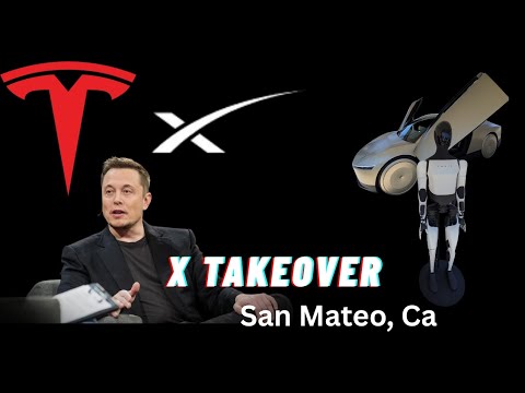 Tesla X Takeover – San Mateo, CA (Quick Coverage)